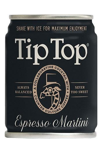 Tip Top Proper Cocktails Espresso Martini Ready-to-drink - 100ml Can