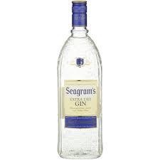 Seagram's 80 Proof Extra Dry Gin Bottle (1 L)