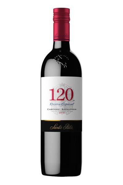 Santa Rita 120 Cabernet Sauvignon - Red Wine from Chile - 750ml Bottle