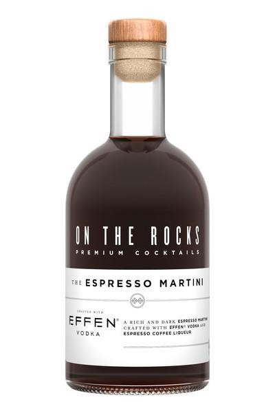 On the Rocks Effen Vodka Espresso Martini Ready to Drink Ready-to-drink - 375ml Bottle