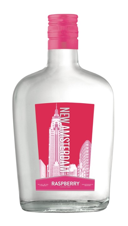 New Amsterdam Raspberry Flavored Vodka 375ml