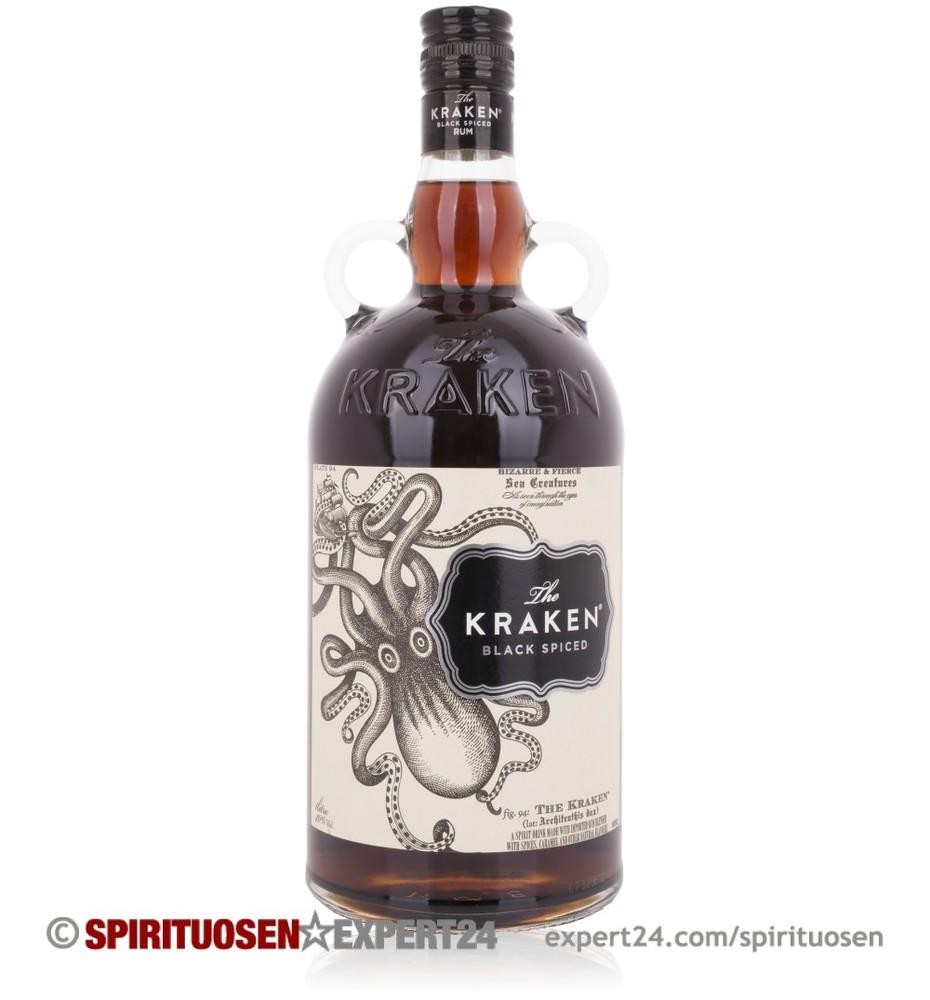Kraken Black Spiced Rum, 1 L