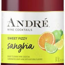 Andre Sweet Fizzy Sangria Bottle California (750 ml)