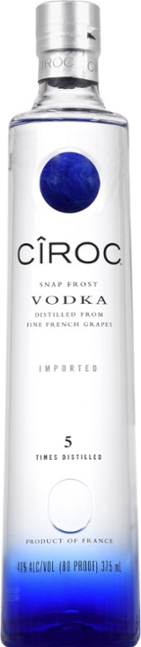 CIROC Ultra-Premium Vodka, 375 ML (80 Proof)