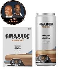 Gin And Juice By Dre And Snoop apricot -4pk