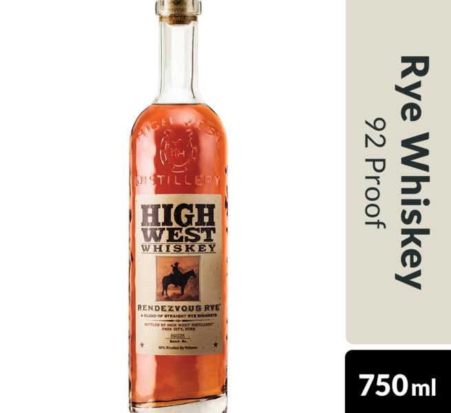 High West Rendezvous Rye Whiskey - 750ml Bottle