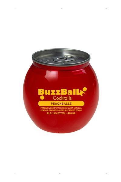 BuzzBallz Cocktails Peachballz Fruit Cocktail Ready-to-drink - 200ml Bottle