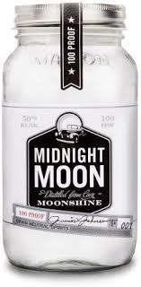 Midnight Moon 100 proof plain  Moonshine 50ml