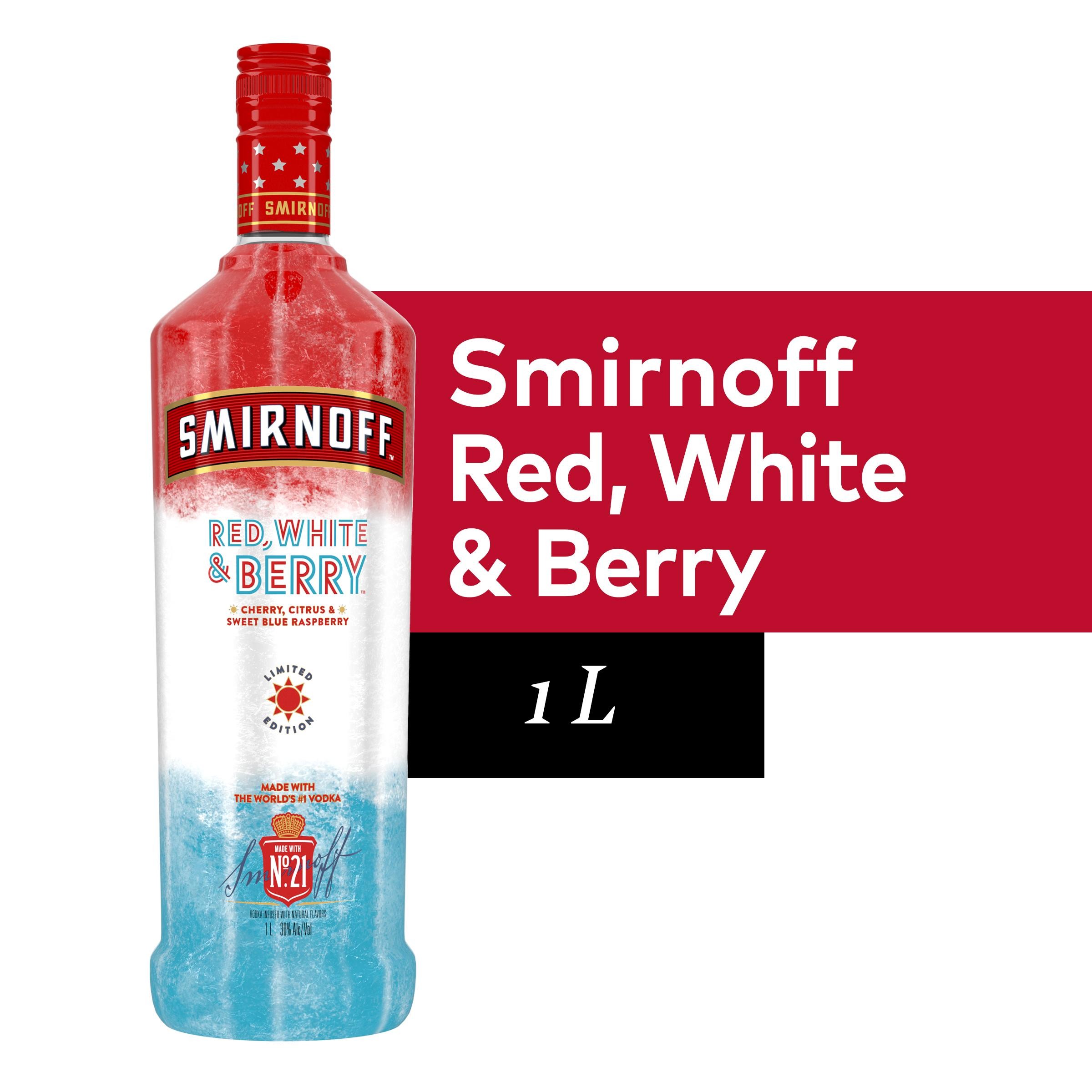 Smirnoff Red White & Berry 1L (60 Proof)