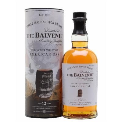 The Balvenie Stories Old Sweet Toast American Oak 12 Year Old Single Malt Scotch Whisky - 750ml Bottle