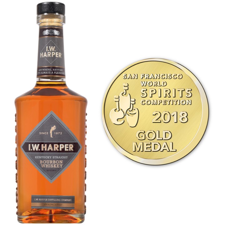 I.W. Harper Kentucky Straight Bourbon Whiskey - 750ml