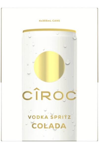CIROC Vodka Spritz Colada Ready-to-drink - 4x 12oz Cans