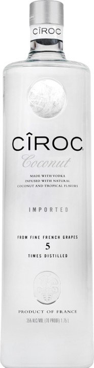 CIROC Coconut Vodka Flavored - 1.75l Bottle