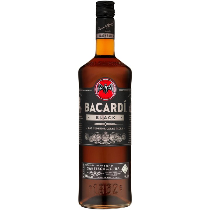 Bacardi Rum Black 1.00L