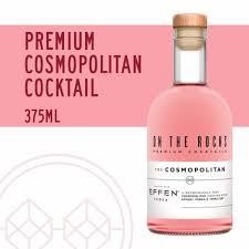 On The Rocks Effen Vodka Cosmopolitan Cocktail Bottle (375 ml)