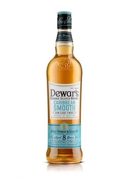 Dewar's 8 Year Old Caribbean Rum Cask Finish Scotch Whisky Whiskey - 750ml Bottle