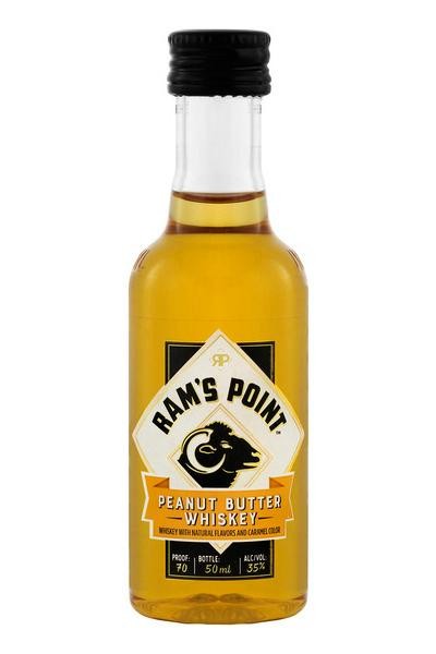 Ram's Point Peanut Butter Whiskey Flavored - 50ml Bottle
