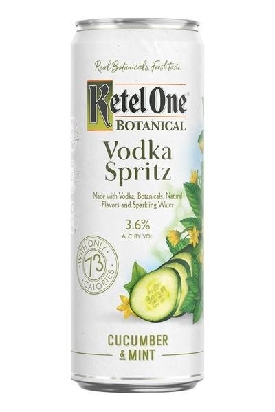 Ketel One Botanical Vodka Spritz Cucumber & Mint Cans Ready-to-drink - 12oz Can