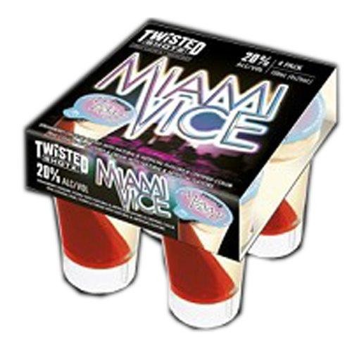 Twisted Shotz Miami Vice Shots Ready-to-drink - 4x 25ml Counts