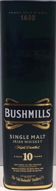 Bushmills Irish Whiskey 10 Year 750ml