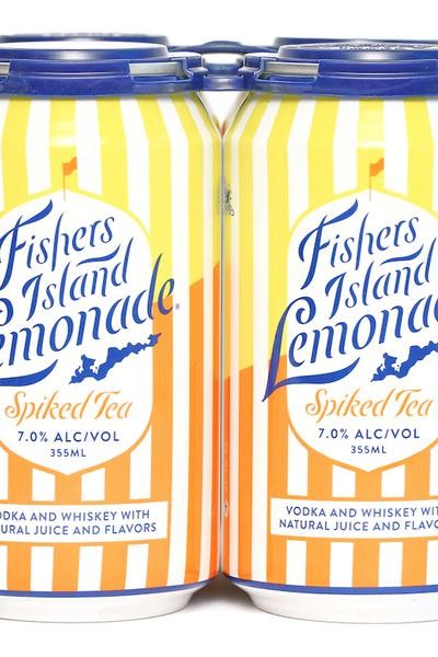 Fishers Island Lemonade Spiked Tea RTD Cocktail Cans 12oz