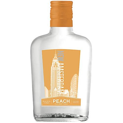 New Amsterdam Peach Flavored Vodka, 375mL