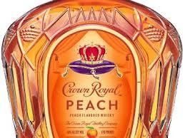 Crown Royal Peach Flavored Whisky Bottle (1.75 L)