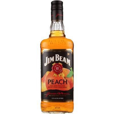 Jim Beam Peach Infused Straight Bourbon 65 1l