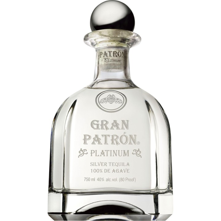 Gran Patrn Platinum Silver Blanco Tequila - 750ml Bottle