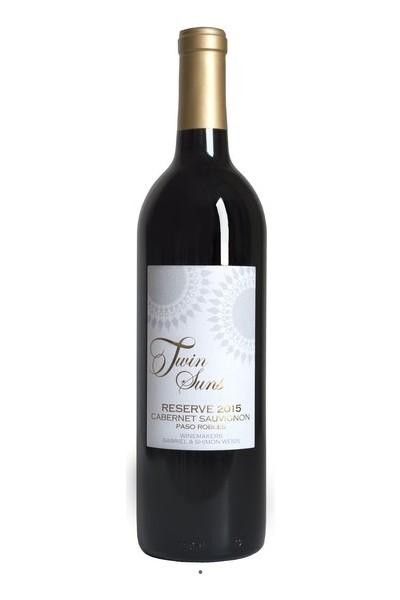 Twin Suns Cabernet Sauvignon - Red Wine from California - 750ml Bottle