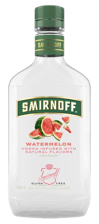 Smirnoff Watermelon, 375 ML, 70 Proof (Vodka Infused with Natural Flavors)
