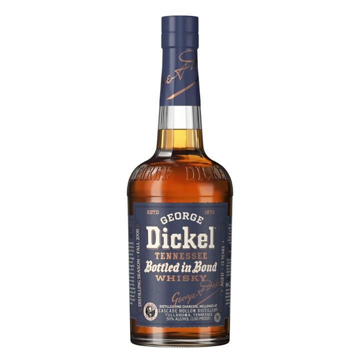 George Dickel Bottled in Bond Xx Years Old Distilled Fall 20xx 750ml
