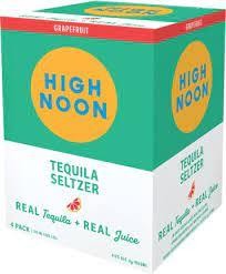 High Noon Grapefruit Hard Seltzer Tequila Cans (355 ml x 4 ct)
