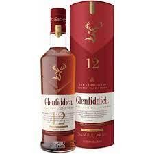 Glenfiddich Sherry Cask 12 Year Single Malt Scotch Whisky Bottle (750 ml)