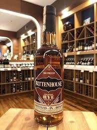 Rittenhouse 100 Proof Straight Rye Whisky Bottle (1000 ml)