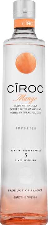CIROC Mango, 375 ML, 70 Proof (Made with Vodka Infused with Natural Flavors)