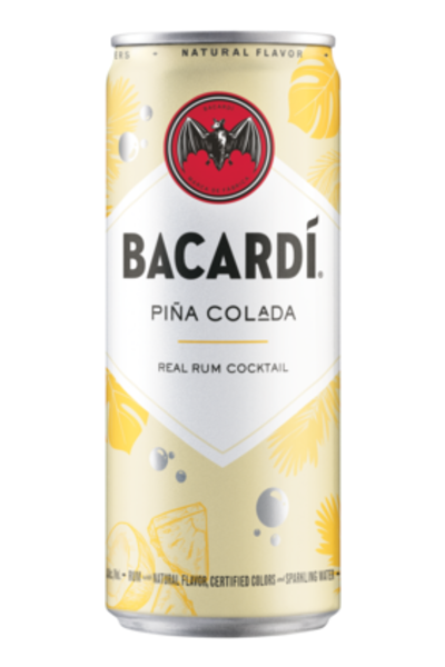 Bacardi Ready-to-Drink Pina Colada - 4x 355ml Cans