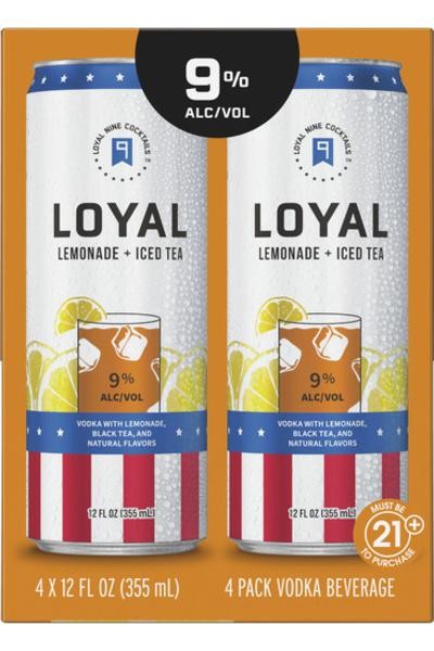 Loyal 9 Lemonade + Iced Tea 12oz