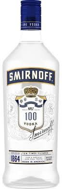 Smirnoff No. 57 100 Proof Ten Times Filtered Vodka Bottle (1.75 L)