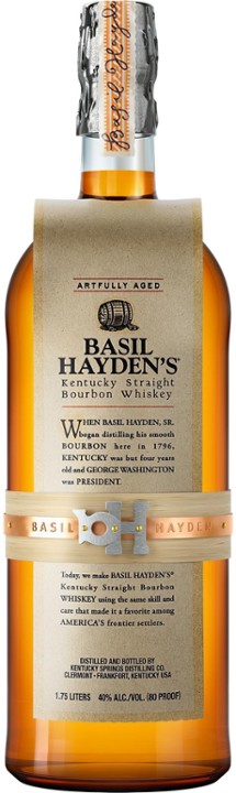 Basil Hayden Kentucky Straight Bourbon Whiskey 1.75L