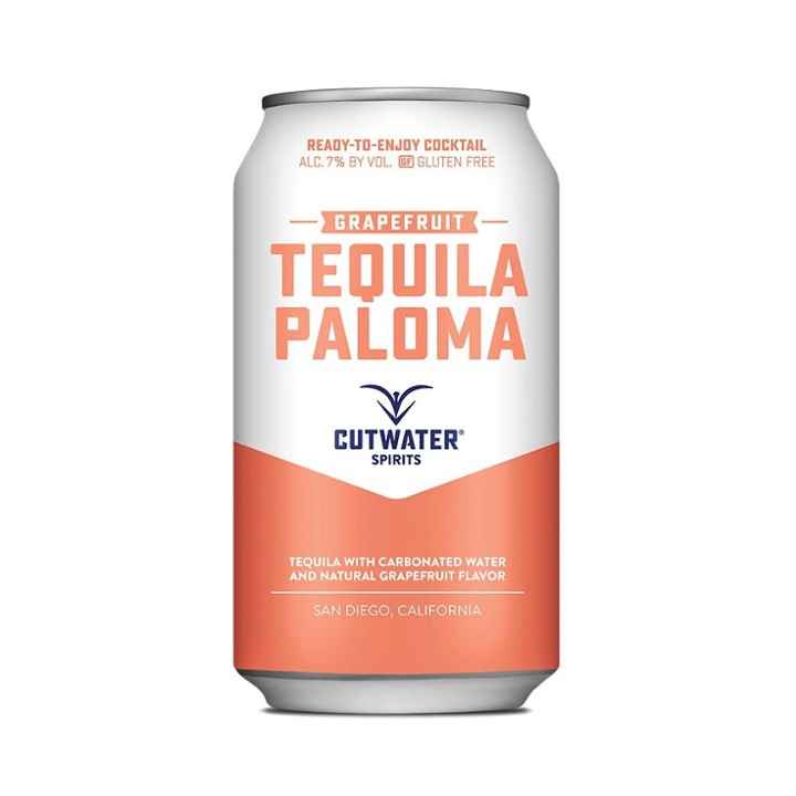 Cutwater Spirits Grapefruit Tequila Paloma Cocktail - 12 Fl Oz Can
