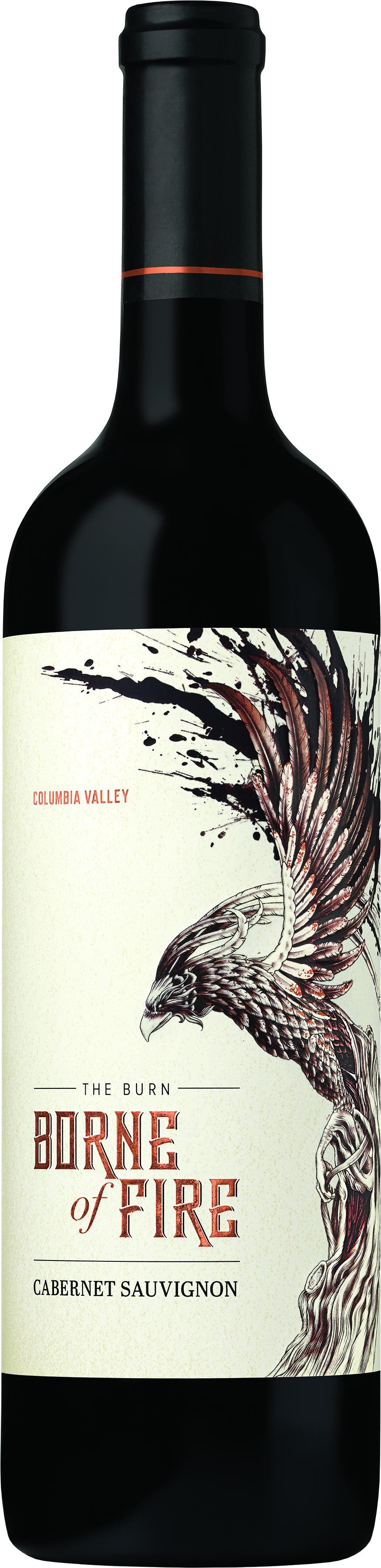 Borne of Fire Columbia Valley Cabernet Sauvignon - Red Wine from Washington - 750ml Bottle