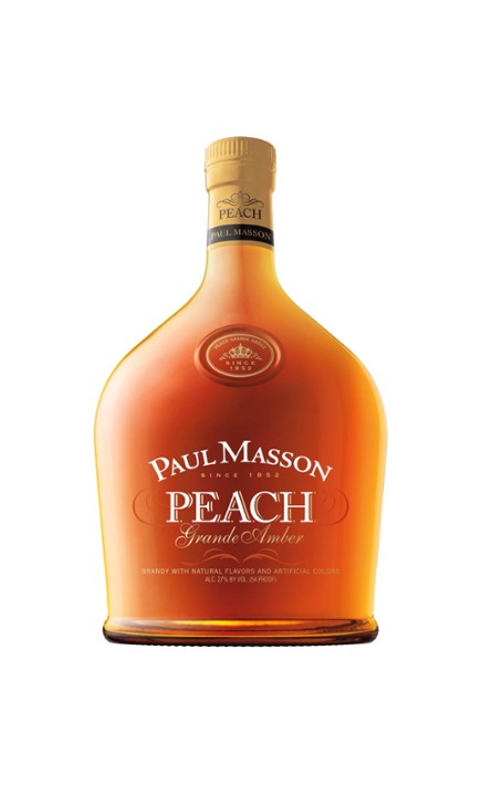 Paul Masson Grande Amber Peach Brandy Flavored - 750ml Bottle