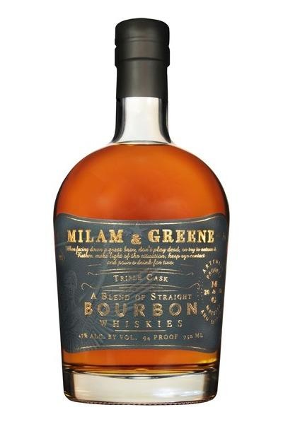Milam & Greene Triple Cask Straight Bourbon Whiskey Whiskey