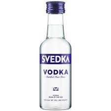 Svedka Vodka Bottles (50 ml x 12 ct)