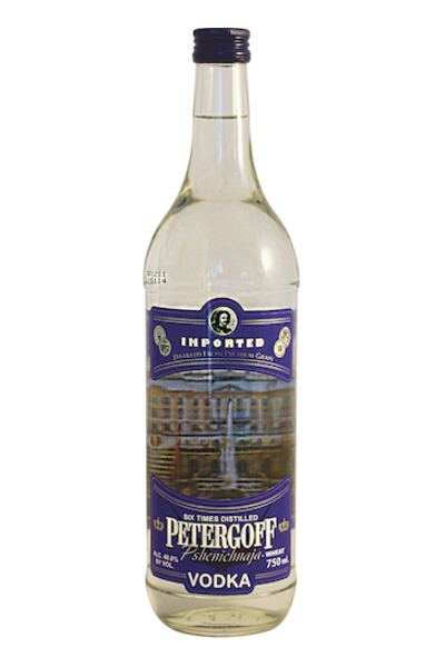 Petergoff Russian Vodka - 375ml Bottle