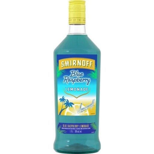 Smirnoff Blue Raspberry Lemonade Flavored Vodka 1.75L
