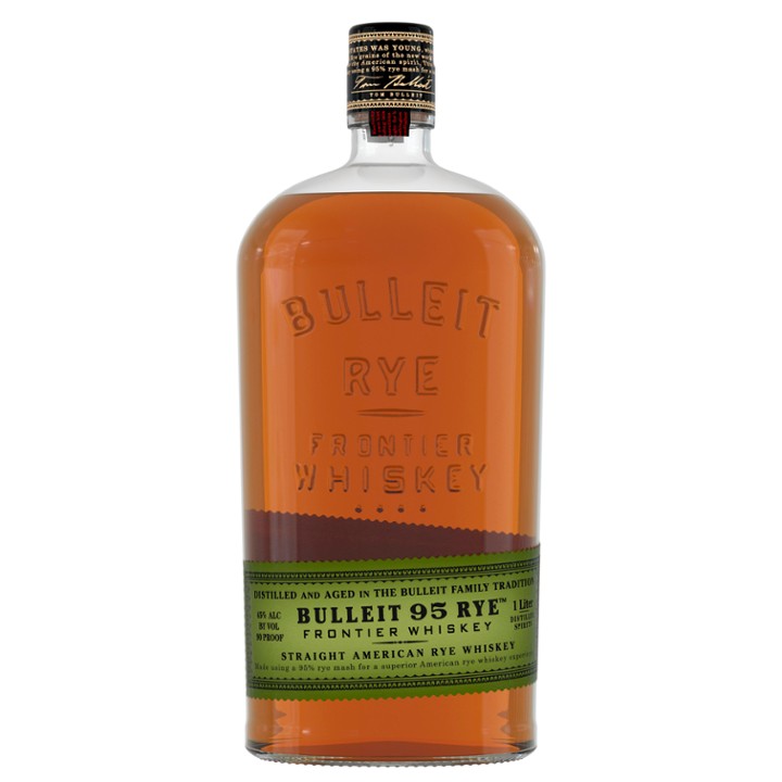 Bulleit Rye Whiskey 1L (90 Proof)