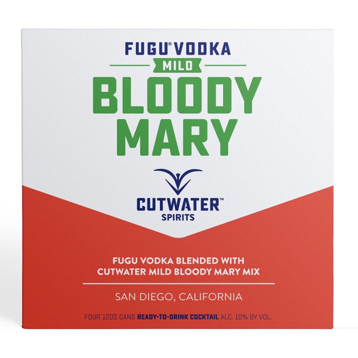 Cutwater Cutwater Bloody Mary Ready-to-drink - 4 Pack 12oz Cans