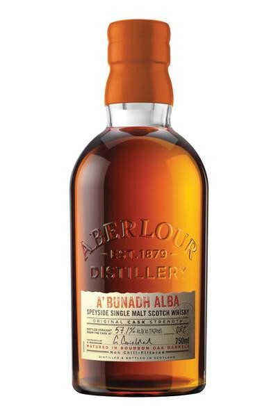 Aberlour a'Bunadh Bourbon Cask Strength Single Malt Scotch Whisky Whiskey